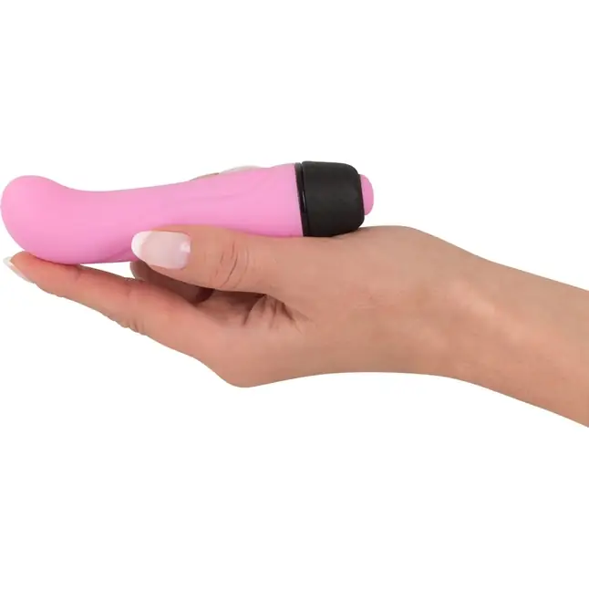 Розовый мини-вибратор Mini G-Vibe - 12,7 см - You2Toys. Фотография 3.