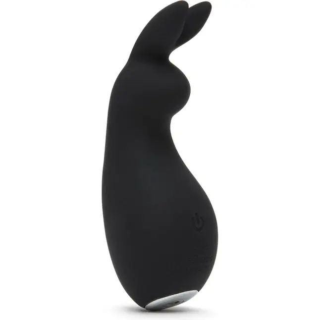 Черный клиторальный стимулятор Greedy Girl Clitoral Rabbit Vibrator - Fifty Shades of Grey