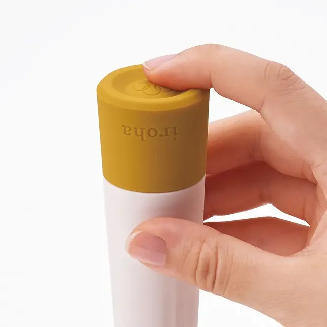 Нежно-розовый вибратор с шаровидной мягкой головкой IROHA Rin Kogane - 14,8 см - IROHA Vibrators. Фотография 4.