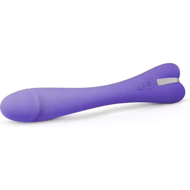 Фиолетовый вибратор для G-стимуляции Gili G-Spot Vibrator - 22 см - Good Vibes Only. Фотография 2.