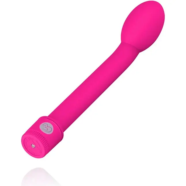 Розовый вибратор для точки G Easytoys G-Spot Vibrator - 21 см - Vibe Collection. Фотография 2.