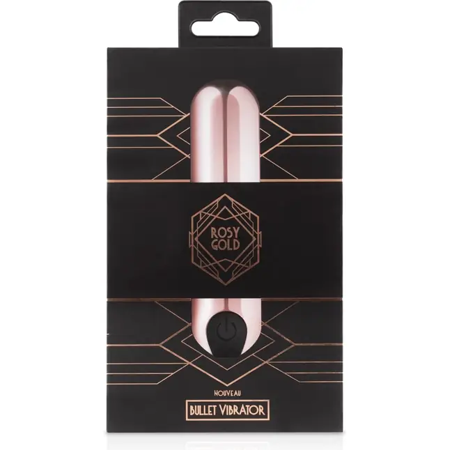 Золотистая вибропуля Rosy Gold Bullet Vibrator - 7,5 см - Rosy Gold. Фотография 5.