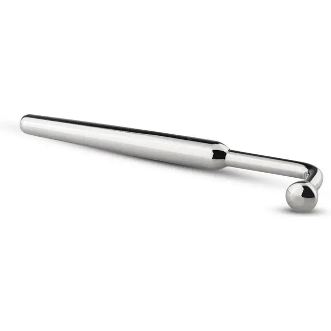 Уретральный стимулятор Sinner Curved Penis Plug - 9 см - Sinner Gear Unbendable. Фотография 2.