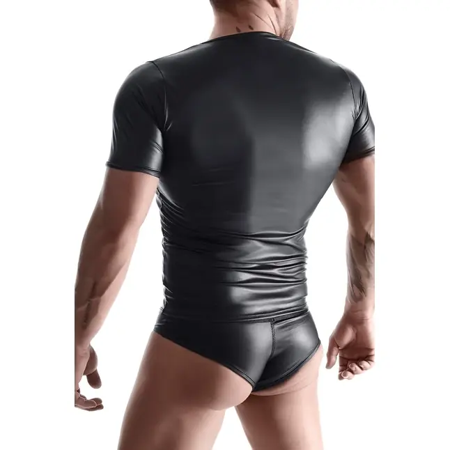 Мужская футболка с эффектом wetlook - Regnes Fetish Planet. Фотография 2.