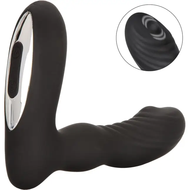 Перезаряжаемый массажер простаты Eclipse Roller Ball Probe - 12,75 см - Eclipse. Фотография 3.