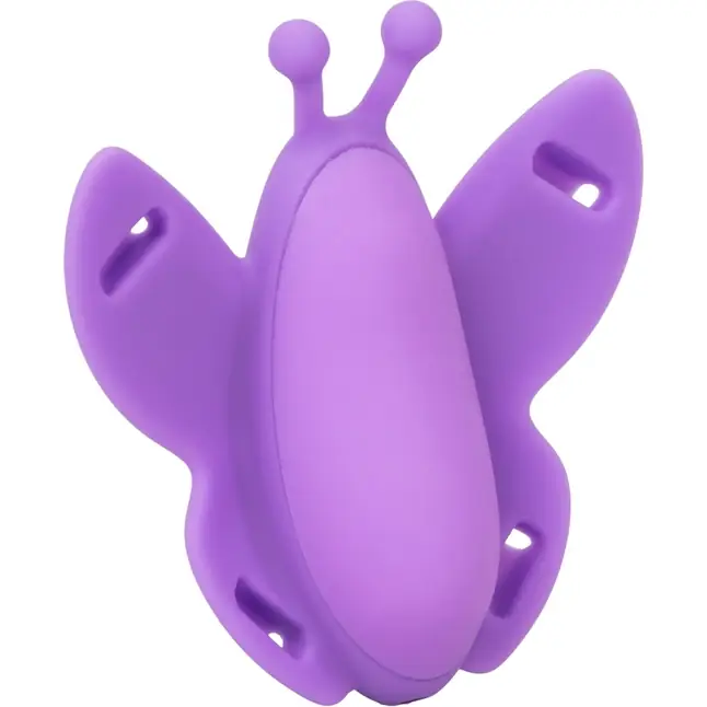 Фиолетовая вибробабочка на ремешках Silicone Remote Venus Butterfly - Venus Butterfly. Фотография 2.