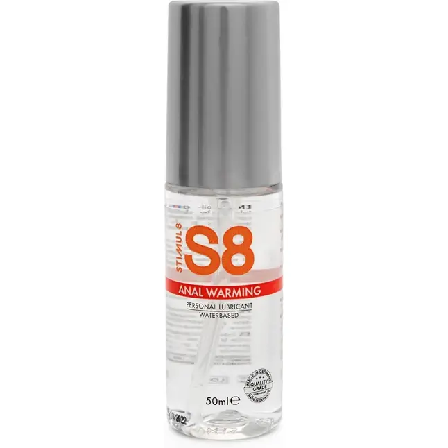 Согревающий анальный лубрикант Stimul8 Warming Anal Lube - 50 мл