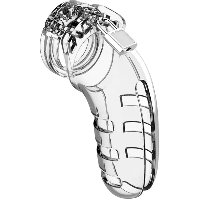 Прозрачный мужской пояс верности Cock Cage Model 06 Chastity - ManCage