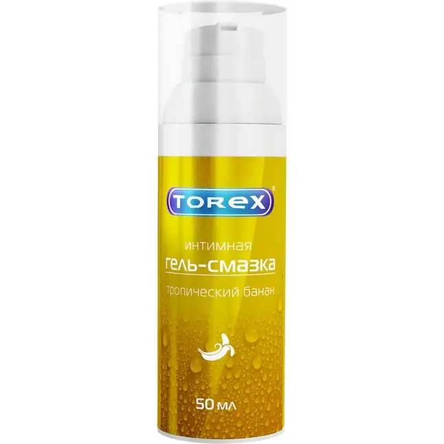 Гель-смазка на водной основе Torex Тропический банан - 50 мл