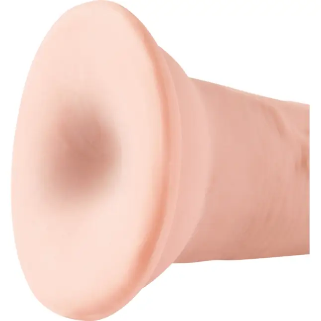 Телесный фаллоимитатор на присоске 5 Triple Density Cock - 15,24 см - King Cock Plus. Фотография 8.