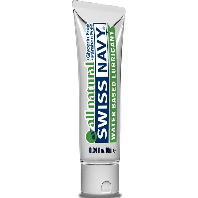 Гипоаллергенный лубрикант Swiss Navy All Natural Water Base Lubricant - 10 мл - All Natural Lubes