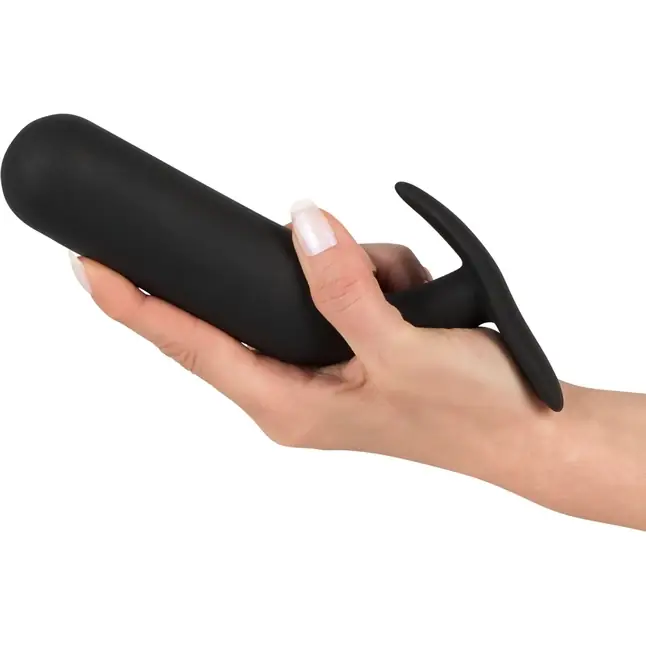 Черная утяжеленная анальная пробка Anal Trainer Medium - 18 см - You2Toys. Фотография 4.