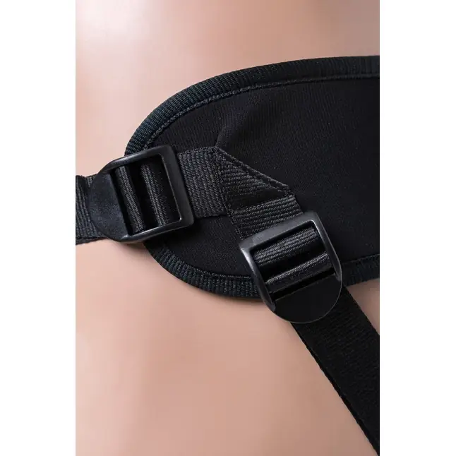 Черные трусики для страпона Master - RealStick Strap-On. Фотография 11.