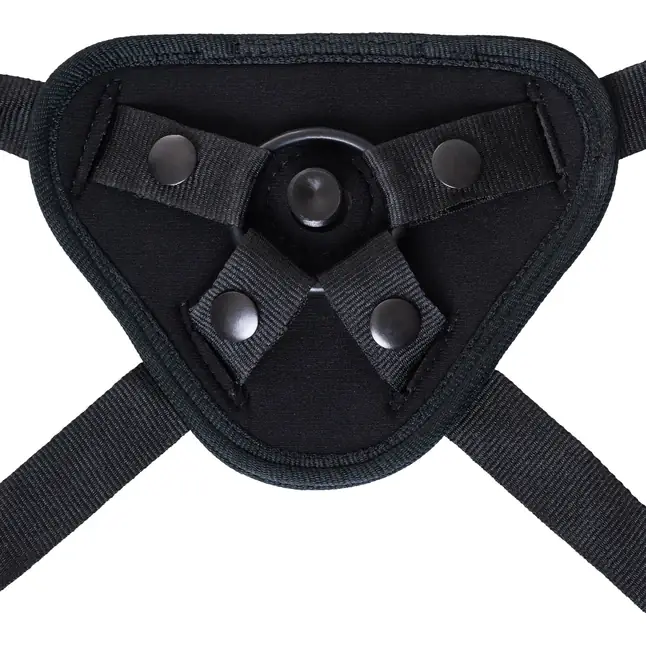 Черные трусики для страпона Master - RealStick Strap-On. Фотография 7.