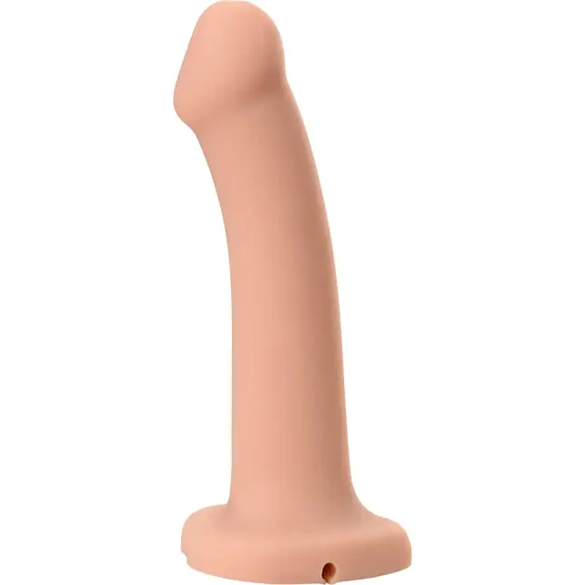 Телесный фаллос с имитацией эякуляции Silicon Cum Dildo L - 19,6 см. Фотография 6.