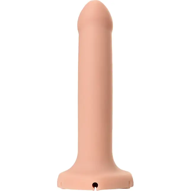 Телесный фаллос с имитацией эякуляции Silicon Cum Dildo L - 19,6 см. Фотография 7.