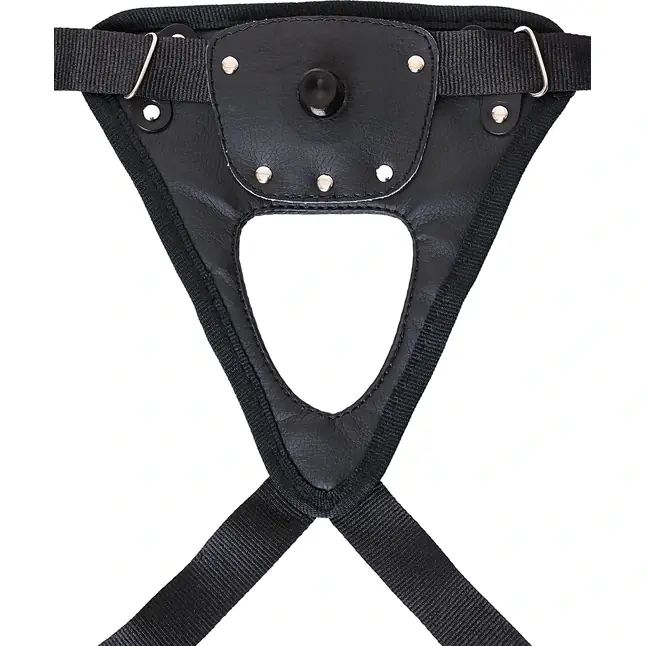 Телесный страпон на трусиках Realstick Hunter - 14,5 см - RealStick Strap-On. Фотография 9.