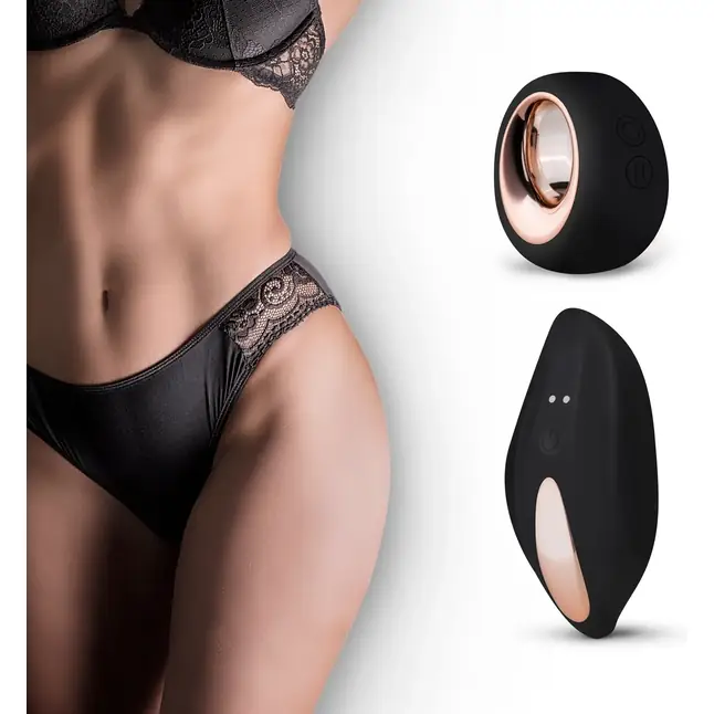 Кружевные трусики-слипы с виброэлементом Remote Control Vibrating Panty - Pantyrebel