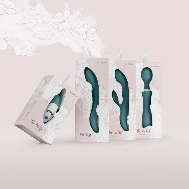 Вибростимулятор G-точки The Rose G-Spot Vibrator - 20 см - Bloom. Фотография 8.