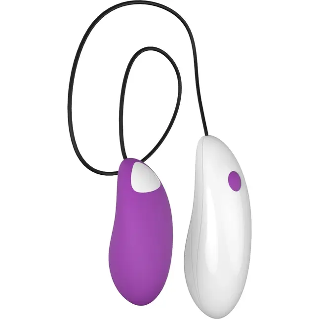 Фиолетовое виброяйцо WIRED LOVE EGG - Pleasure Balls   Eggs. Фотография 6.