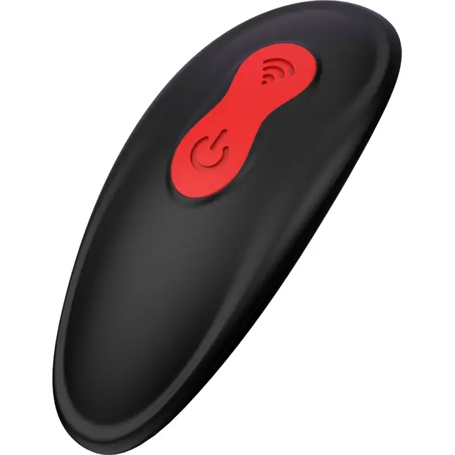 Черный массажер простаты Remote P-Pleaser - 15 см - Essentials. Фотография 5.