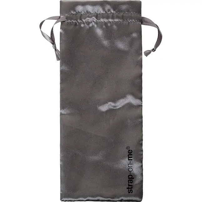 Телесный безремневой страпон Silicone Bendable Strap-On - size L. Фотография 6.
