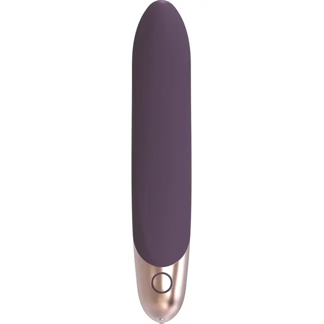 Фиолетовый вибромассажер ASTERIA - 21 см - Royal Fantasies. Фотография 2.