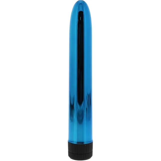 Голубой вибратор KRYPTON STIX 6 MASSAGER - 15,2 см - Krypton Stix