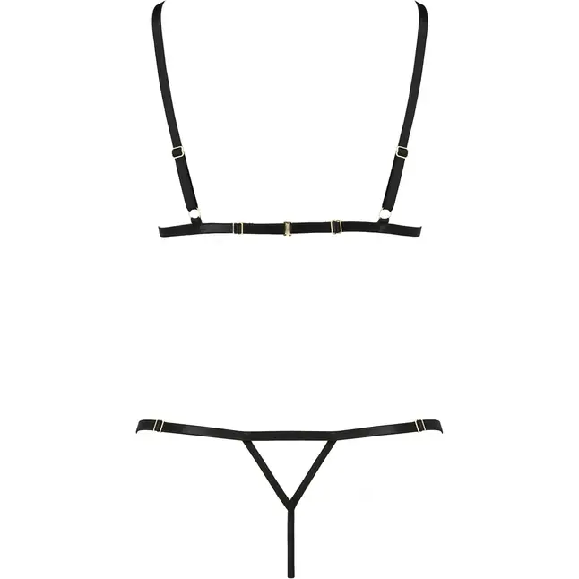 Эффектный комплект нижнего белья Solon с контактными трусиками - Devil Collection. Фотография 4.