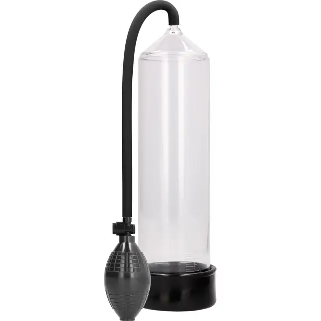 Прозрачная ручная вакуумная помпа для мужчин Classic Penis Pump - PUMPED
