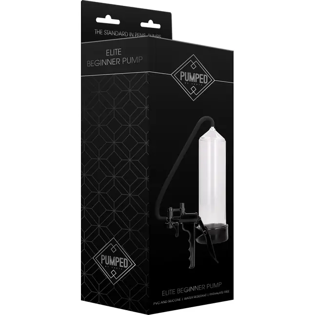 Прозрачная вакуумная помпа с насосом Elite Beginner Pump - PUMPED. Фотография 2.
