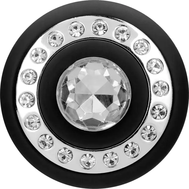 Черный вибромассажер-кролик Lux - 20 см - Discretion. Фотография 10.