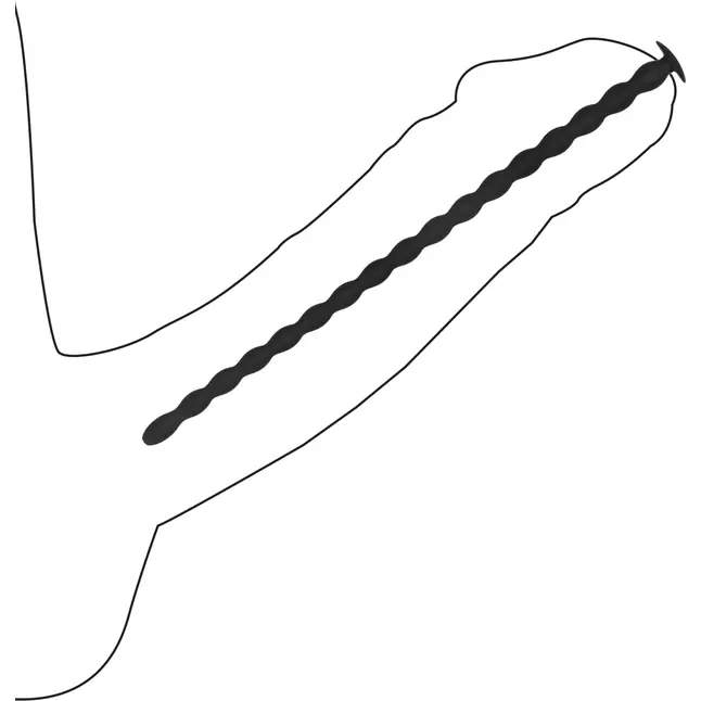 Набор из 4 стимуляторов уретры Silicone Spiral Screw Plug Set Advanced - Ouch!. Фотография 4.