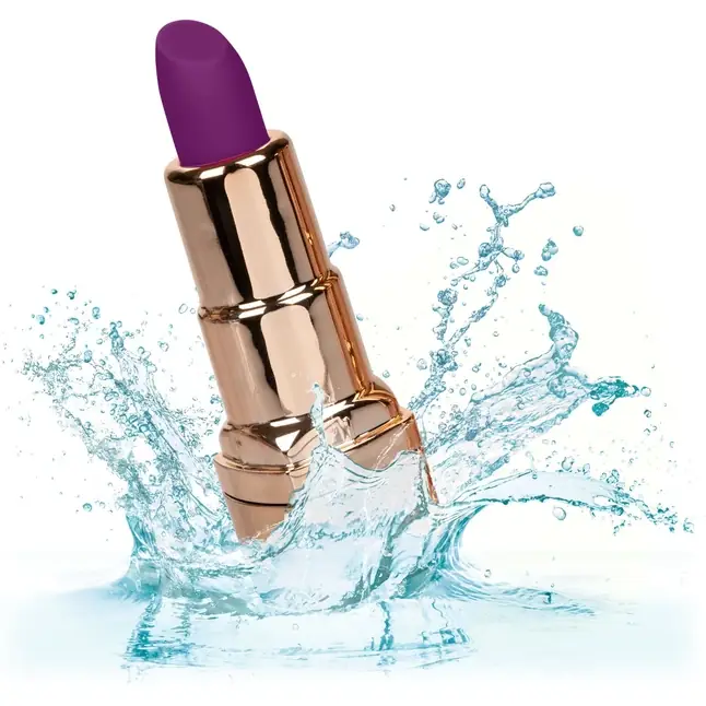 Мини-вибратор в виде тюбика помады Naughty Bits Bad Bitch Lipstick Vibrator - Naughty Bits. Фотография 5.