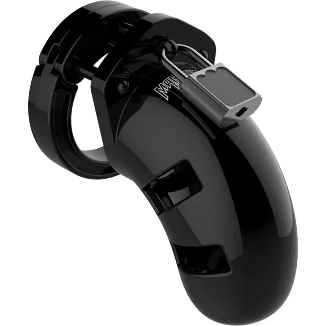 Черный мужской пояс верности Cock Cage Model 13 Chastity 2.5 - ManCage