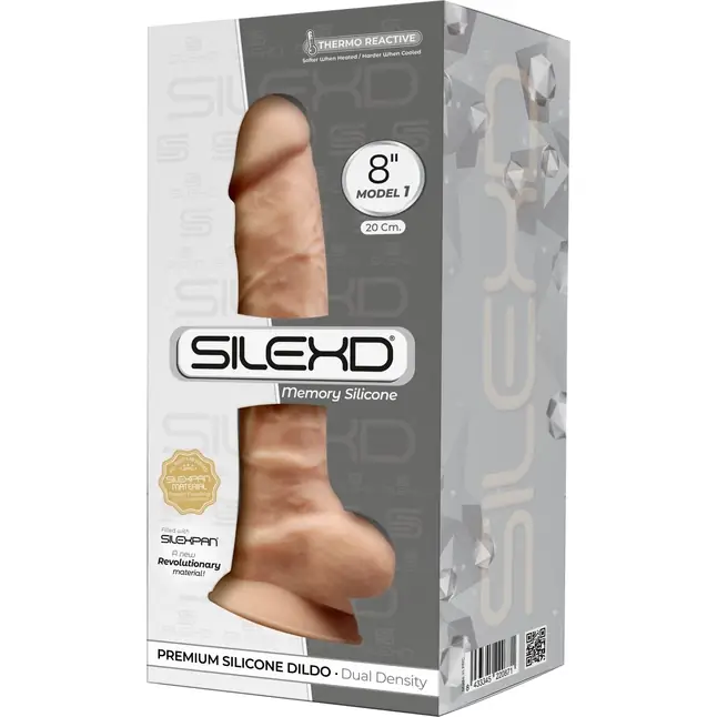 Телесный фаллоимитатор SILEXD Model 1 7’’ - 17,5 см - SILEXD. Фотография 2.