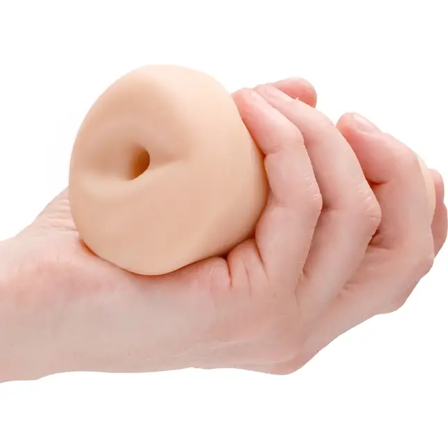 Телесный мастурбатор-анус с самолубрикацией Self Lubrication Masturbator - SLT. Фотография 5.