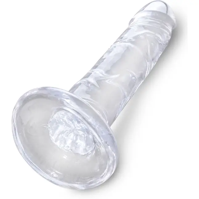 Прозрачный фаллоимитатор King Cock Clear 6 Cock - 18,4 см - King Cock Clear. Фотография 4.