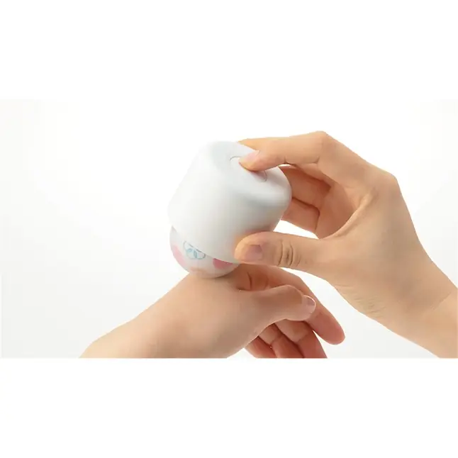 Белый вибромассажёр Temari Kaze - IROHA Vibrators. Фотография 3.