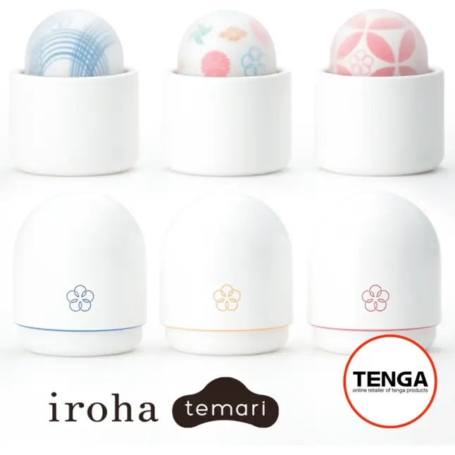 Белый вибромассажёр Temari Kaze - IROHA Vibrators. Фотография 6.