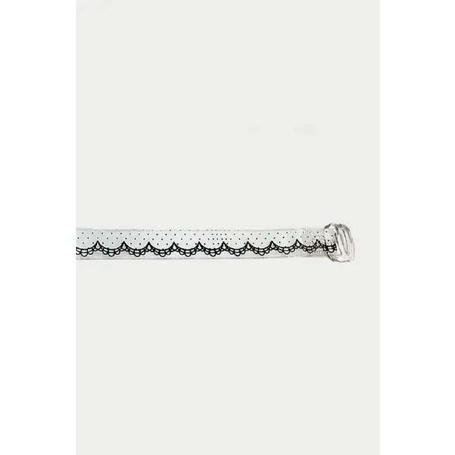 Силиконовые бретели с узором и пластиковым крючком - 2 шт - ACCESSORIES