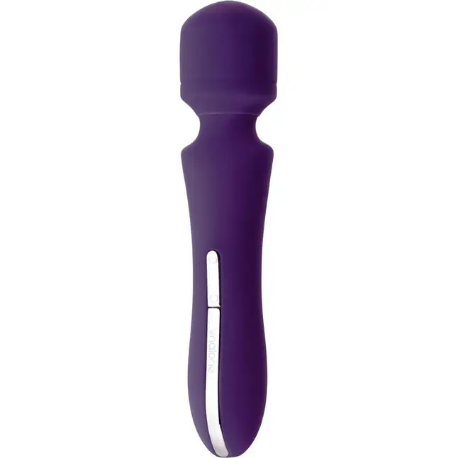 Фиолетовый жезловый вибромассажер Nalone Rockit - 19,2 см