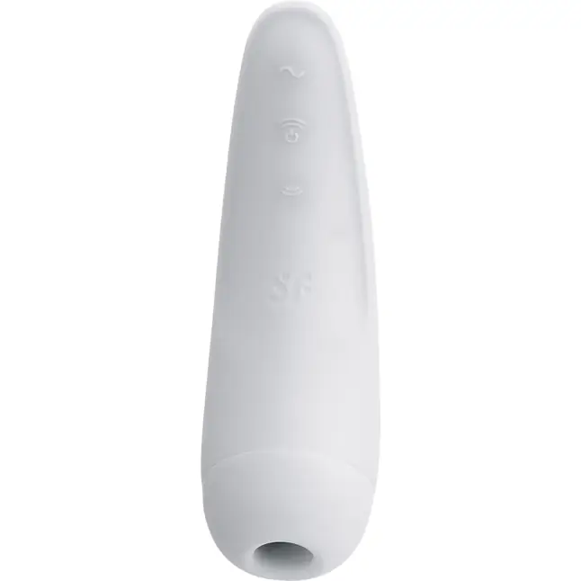 Белый вакуум-волновой стимулятор Satisfyer Curvy 2. Фотография 2.