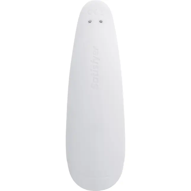 Белый вакуум-волновой стимулятор Satisfyer Curvy 2. Фотография 4.