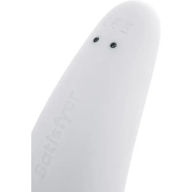 Белый вакуум-волновой стимулятор Satisfyer Curvy 2. Фотография 9.