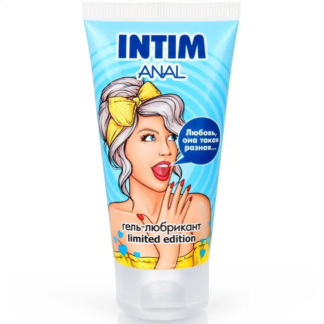 Анальный гель-лубрикант Intim Anal Limited Edition - 50 гр - Серия Intim in the city