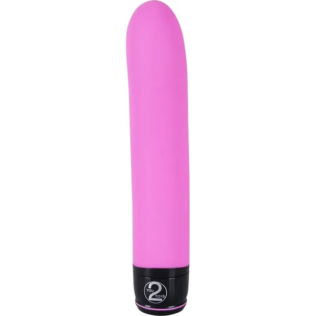Розовый изогнутый вибратор Mr. Nice Guy - 23 см - You2Toys. Фотография 2.