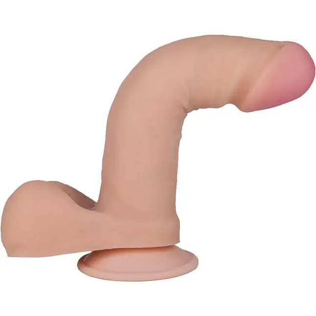 Телесный фаллоимитатор на присоске F F BEST COCK 6 - 19 см - BEST COCK. Фотография 4.