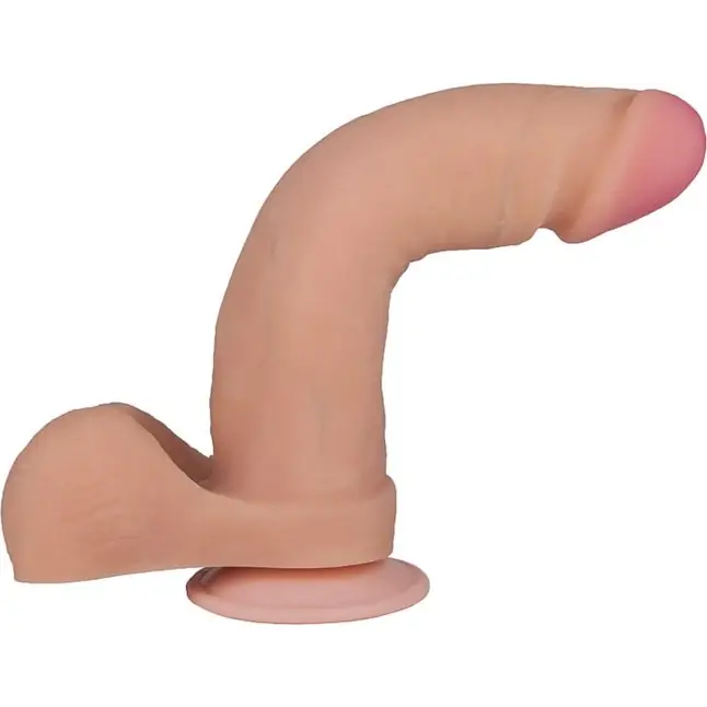 Телесный фаллоимитатор на присоске F F BEST COCK 8 - 22 см - BEST COCK. Фотография 6.