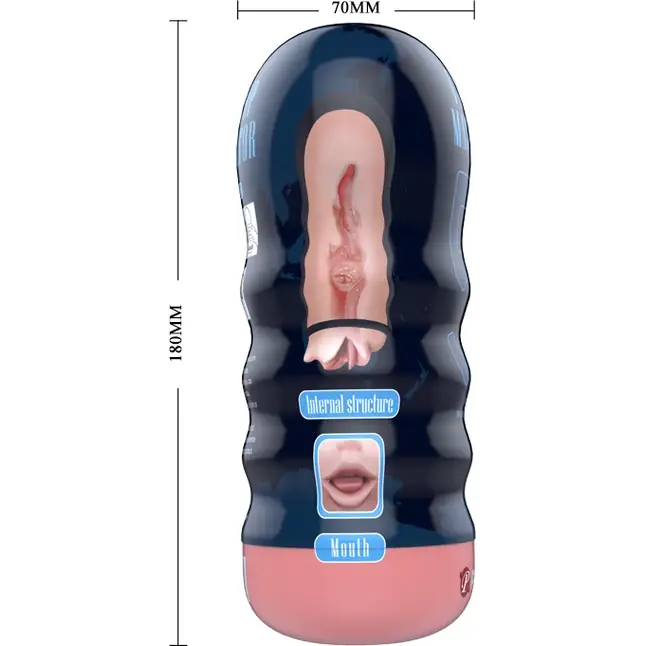 Мастурбатор-ротик Vacuum Cup Masturbator - Pretty Love. Фотография 5.